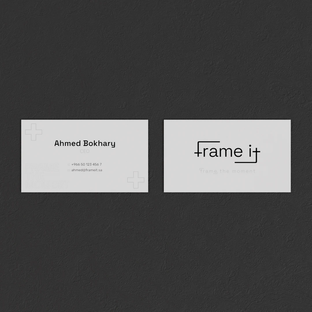 FrameIt brand identity